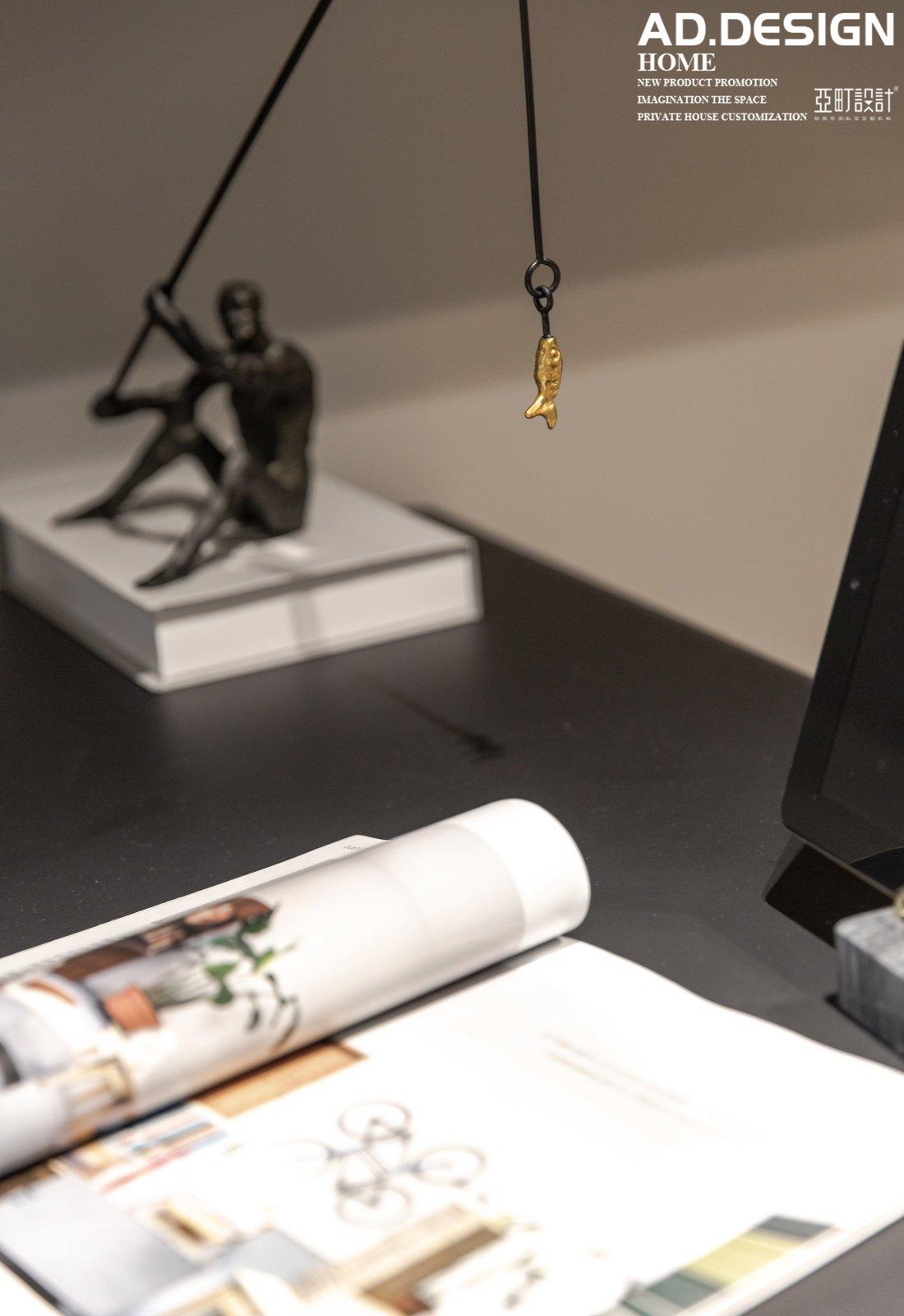 黑白灰复式别墅,开放大气的现代家居设计-27