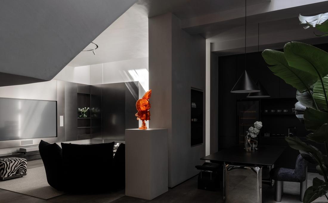 现代轻奢质感别墅设计-7