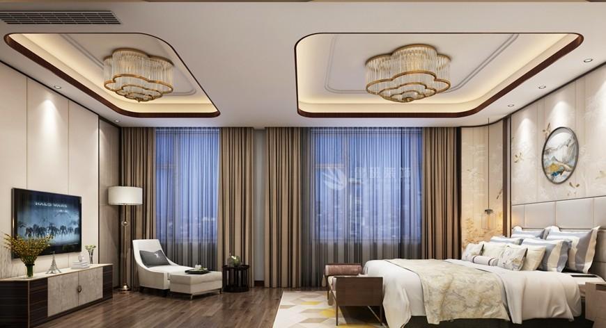 鲁班装饰-- 丹轩梓园新中式风格装修设计案例解析-12