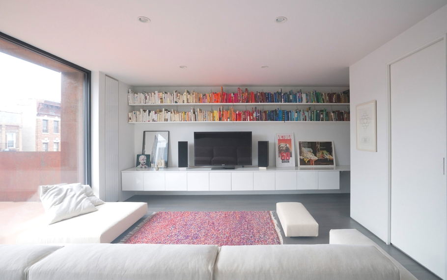 Spacecutter纽约布鲁克林风格复式公寓项目丨美国纽约丨美国建筑师及知名室内设计师-9