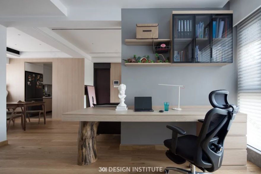 简约灰调之家丨中国广州丨301 设计研究所-25