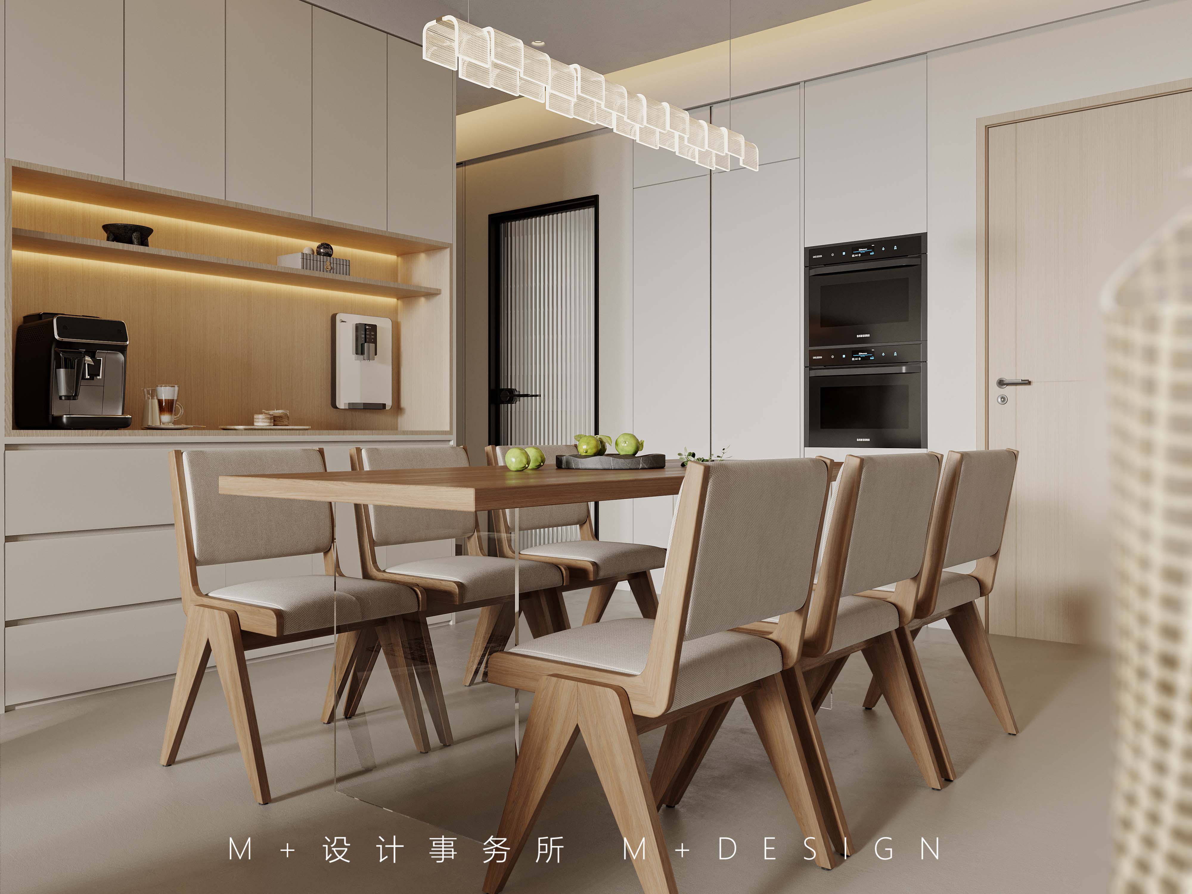 现代奶油风的理想家丨中国长沙丨长沙美加空间创意设计事务所-30