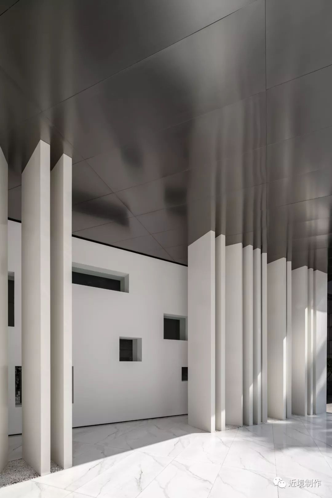 绿城凤起玉鸣城市展厅——白色丛林中的光影艺术-5