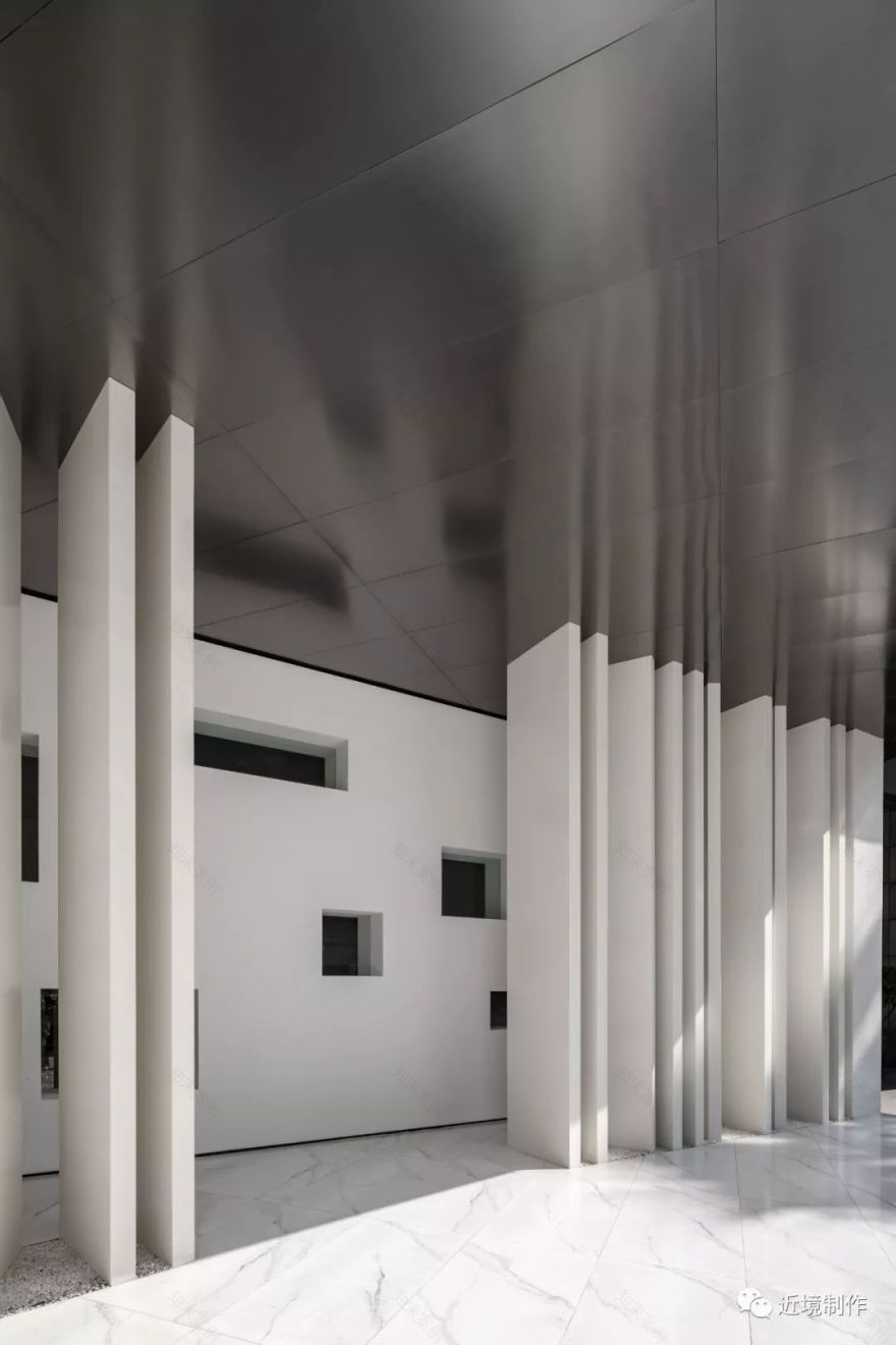 绿城凤起玉鸣城市展厅——白色丛林中的光影艺术-5