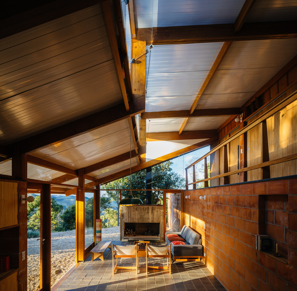 巴西半山坡住宅——自然与设计的完美融合-35