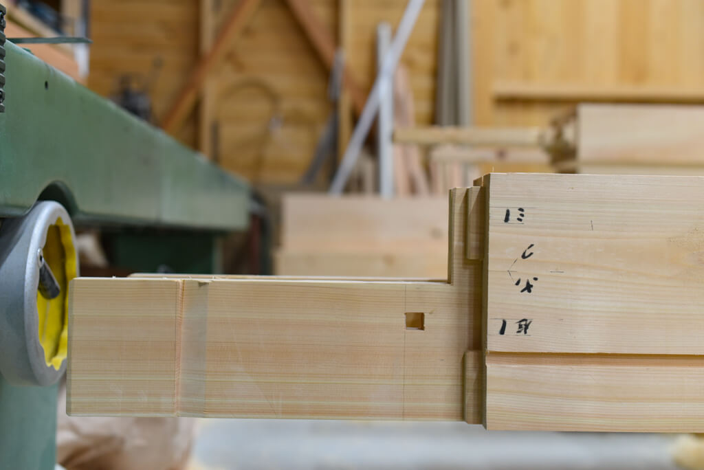 音乐家的家7 木配り 墨付け 刻み丨水野设计室-67