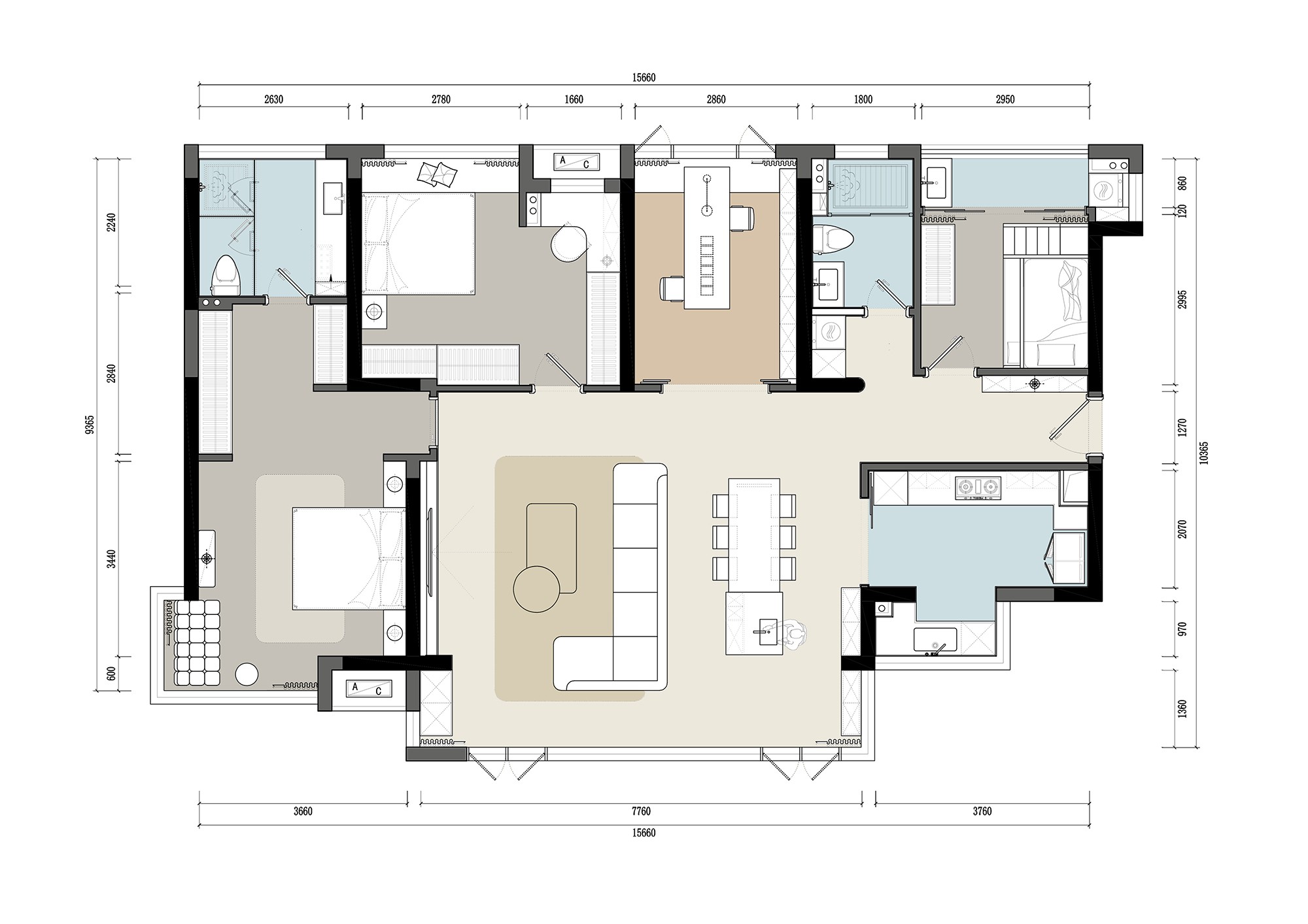 蓝光·雍和园室内设计丨中国惠州丨惠州御文空间设计有限公司-30