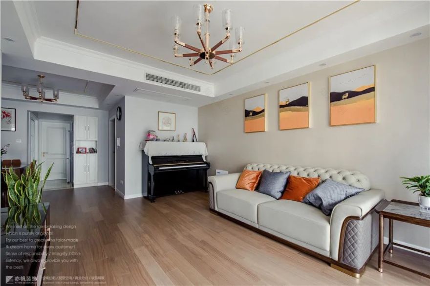 【最新案例】独具质感的轻奢两居,让家精致得恰到好处!-38