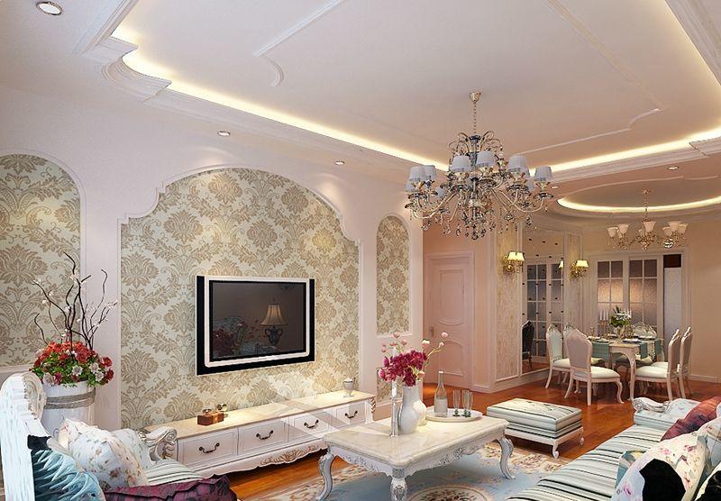 哈尔滨实创装饰打造四季上东96平大气欧式两居-16