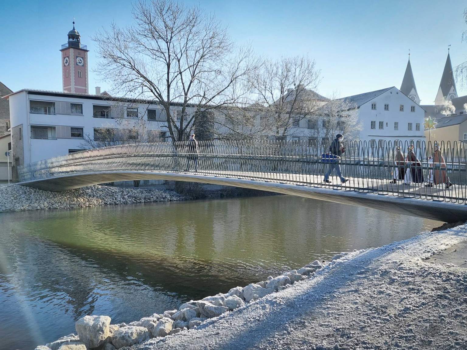 Herzogsteg Eichstätt · 新行人与自行车桥丨Team J2M(Christoph Mayr等)-13