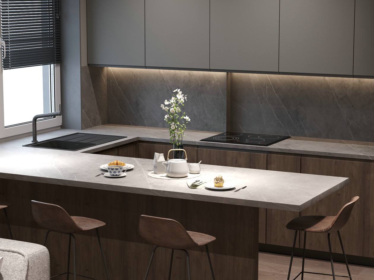 95㎡高级色系空间设计 优雅风韵动人心弦-7