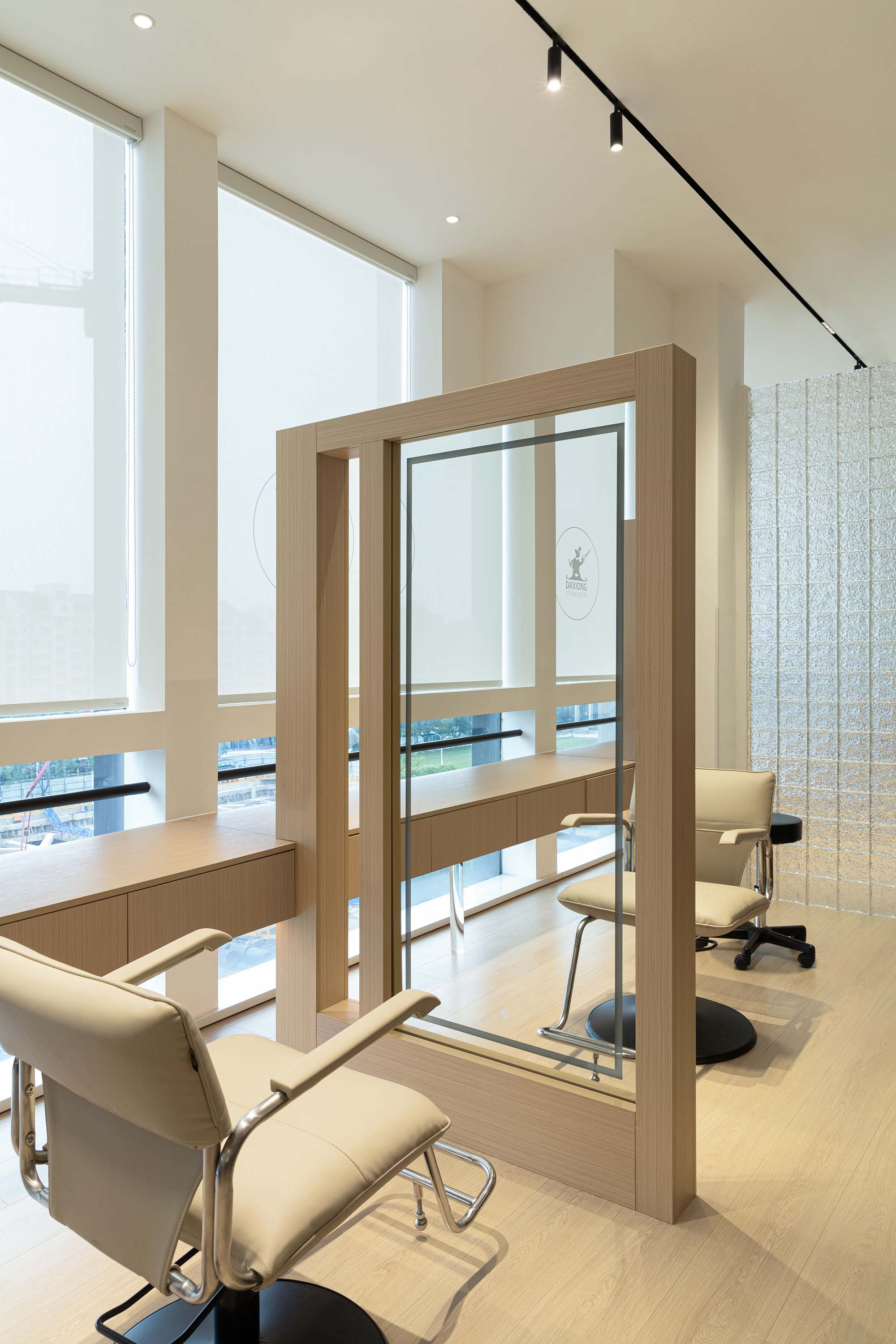 DX 理发店丨几塑空间设计-23