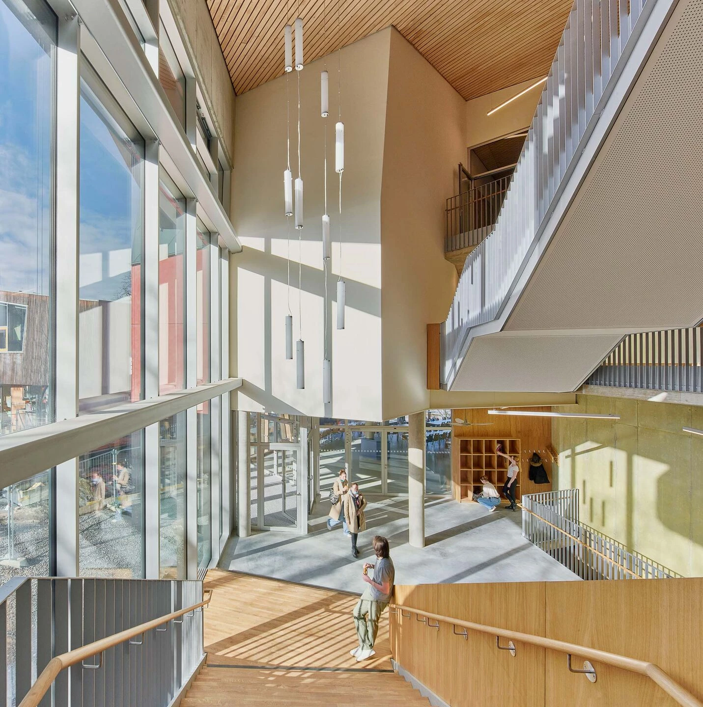 乌兰德高地自由华德福学校丨德国斯图加特丨Behnisch Architekten-4