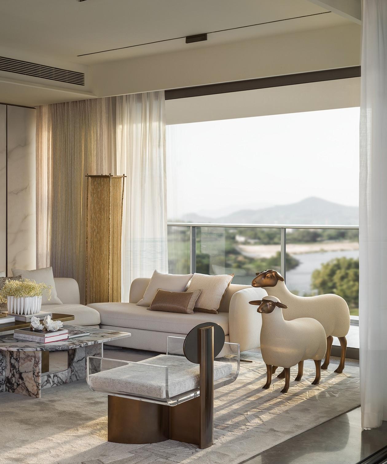 三亚中旅·馥棠公馆265㎡样板间丨布鲁盟设计-4