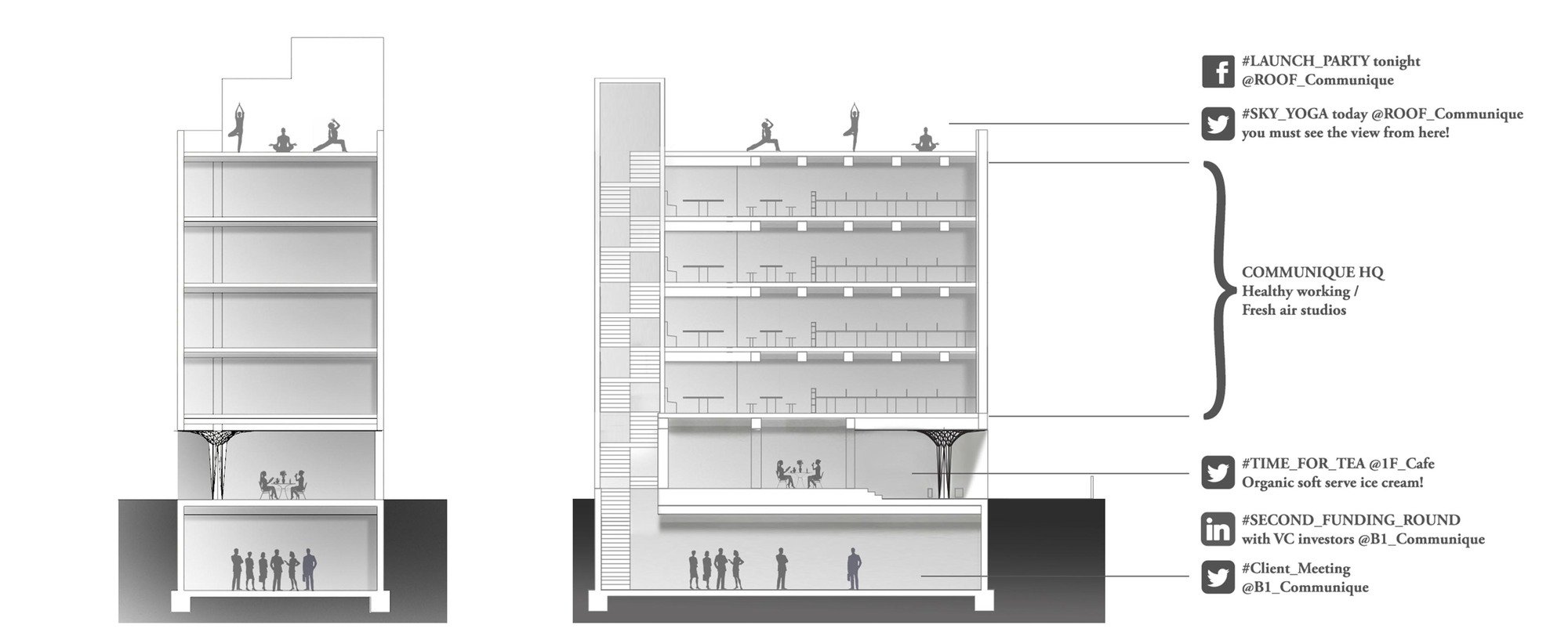 朝鲜Communique餐厅总店设计丨韩国首尔丨DaeWha Kang Design-40