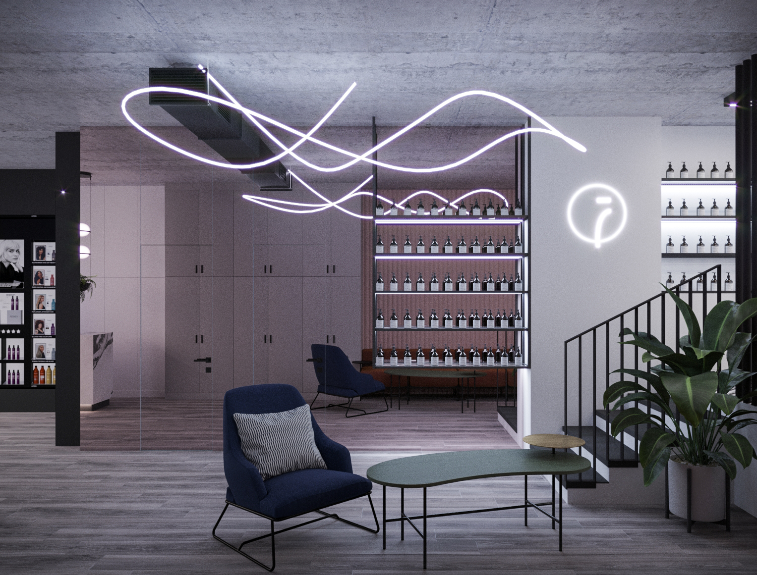 FORMA. beauty salon. 2021. Kyiv. 200m2-11