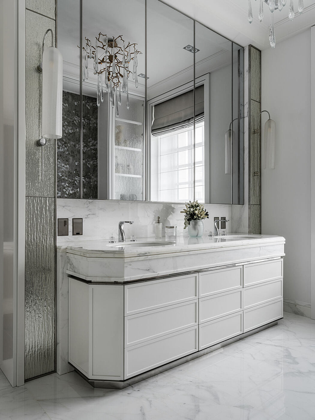 白色与中性公寓丨O&A London-17