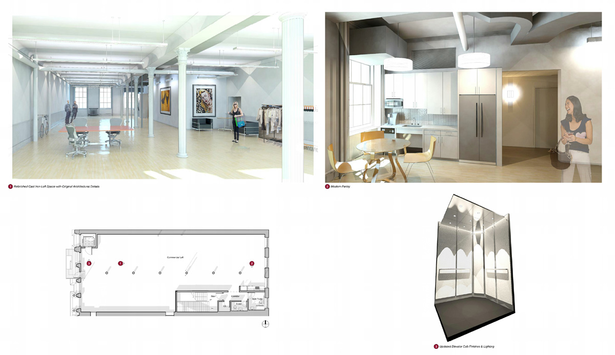 纽约 SoHo 区 4 层复式办公室的翻新设计-13