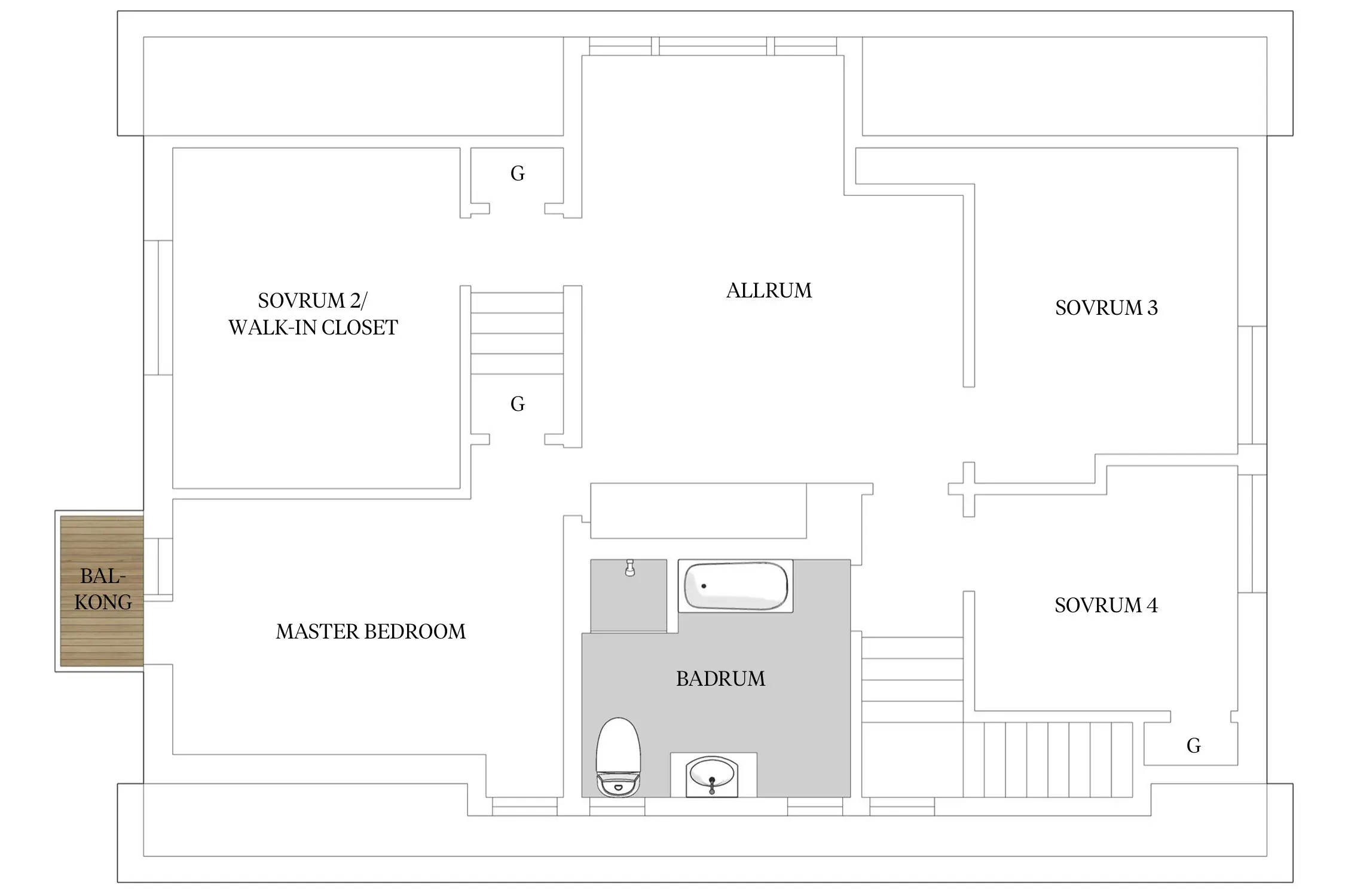 30 年代瑞典风格魅力之家,绿意盎然 garden house-31