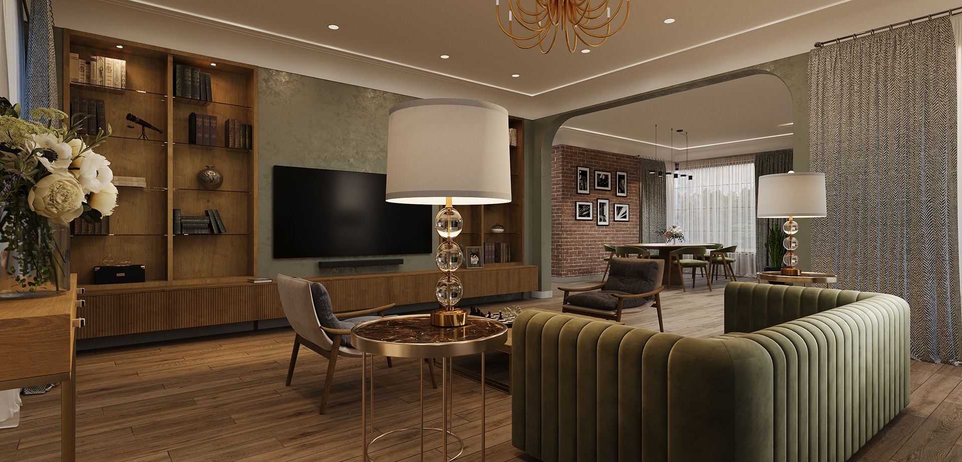 郊区住宅室内外可视化设计项目丨tetiana_visual_3d-0