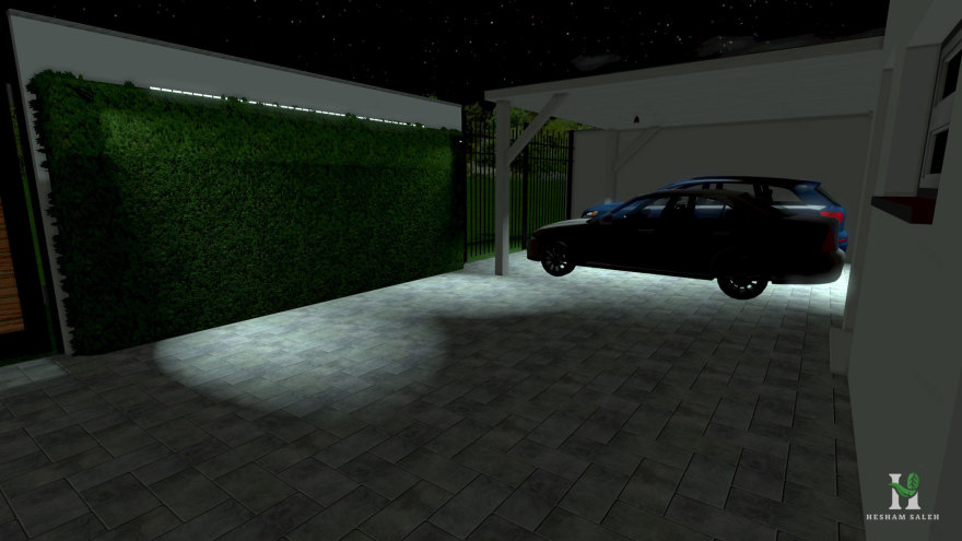 中型别墅(景观)丨Hesham Saleh-88