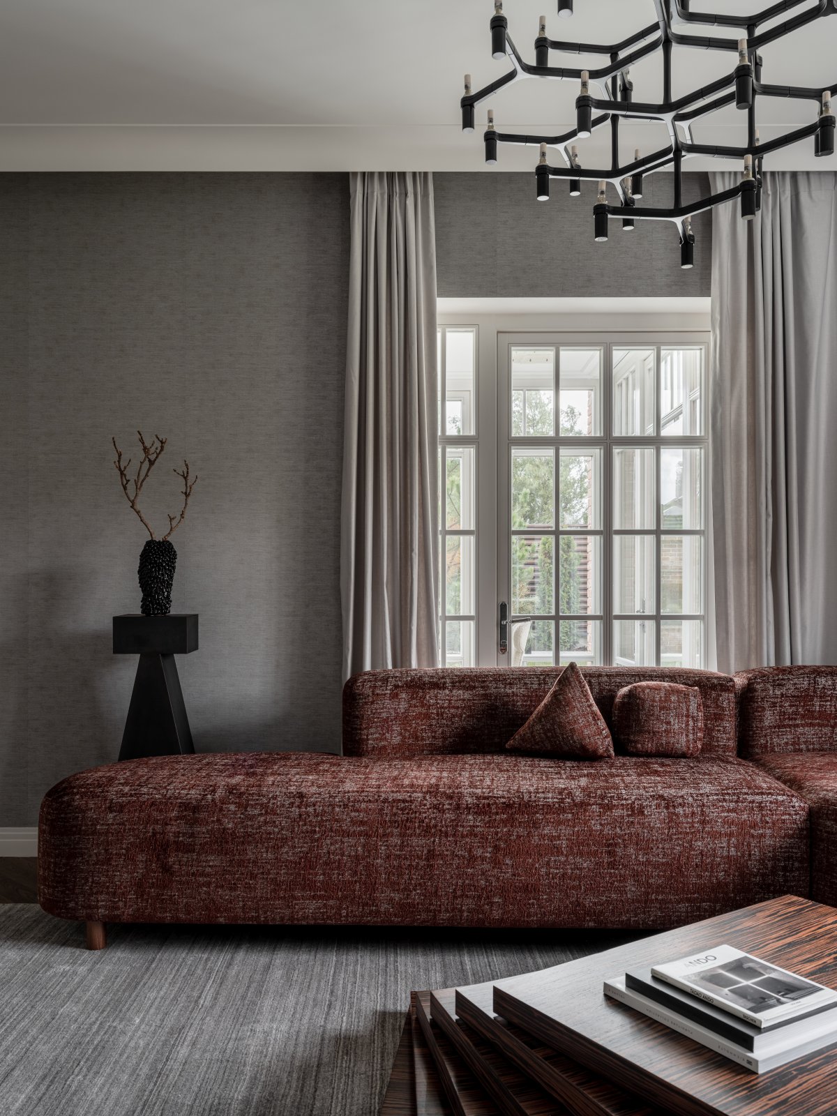 现代私人住宅设计丨俄罗斯莫斯科丨Evgenia Evinzon-3