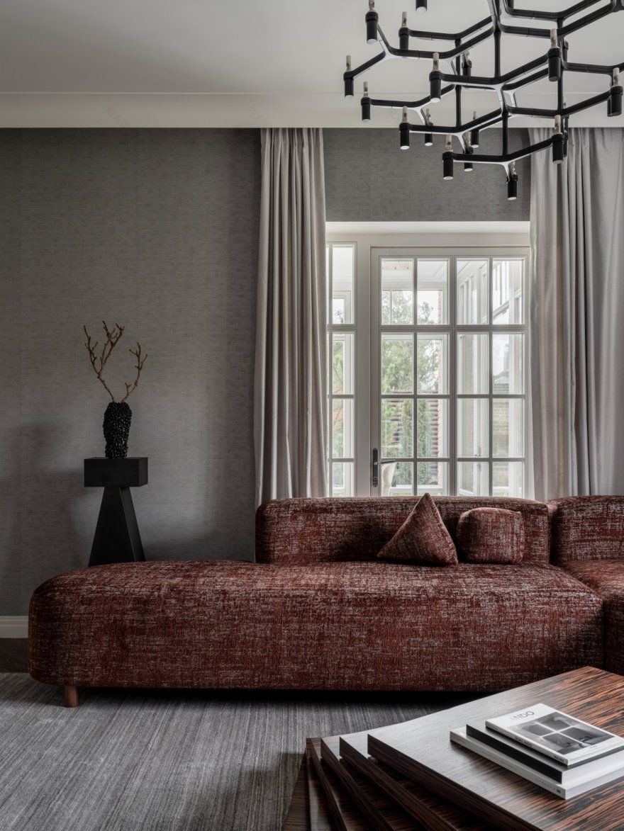 现代私人住宅设计丨俄罗斯莫斯科丨Evgenia Evinzon-3