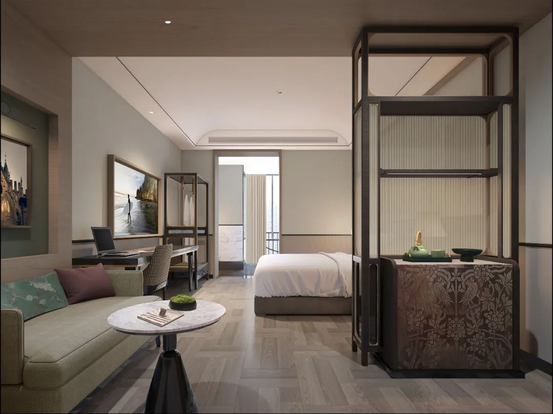 武汉汉口江滩保安洋行·漫心府丨中国武汉丨黑十设计-41