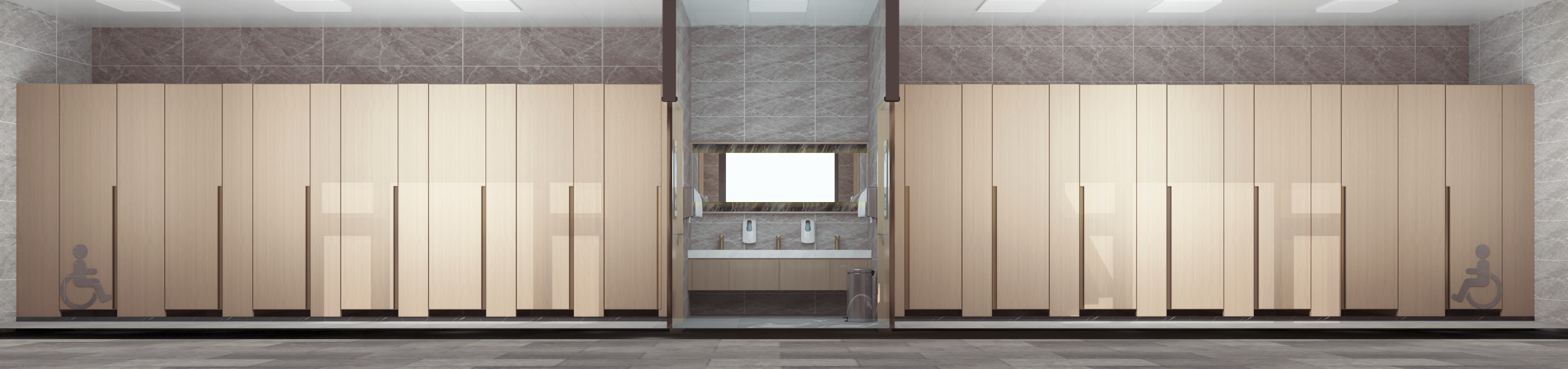 公共卫生设计外景到内装修-3