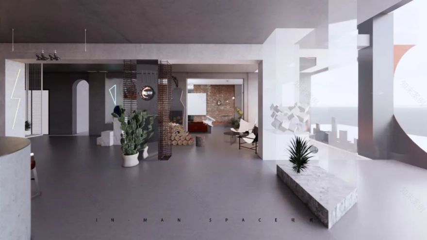 内江宅男办公室 | 现代演绎,极简共融-31