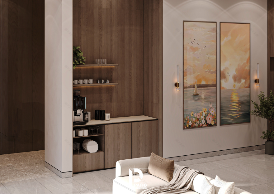 Living Room & Kids Gaming Area Interior Design Concept-10