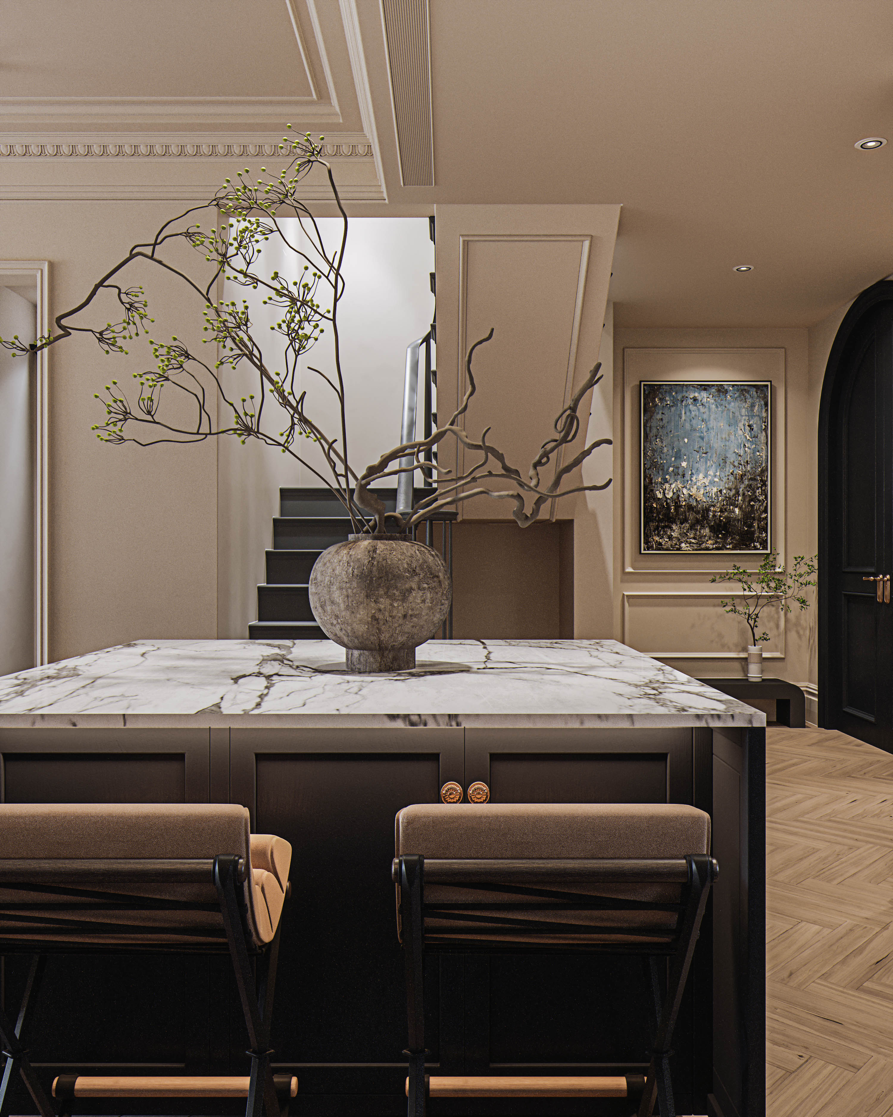 现代法式风格家居设计-32