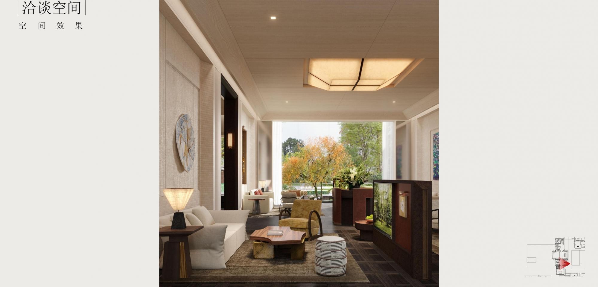 水平线设计 | 西安绿城桂冠东方售楼处&架空层&大堂方案292P-65