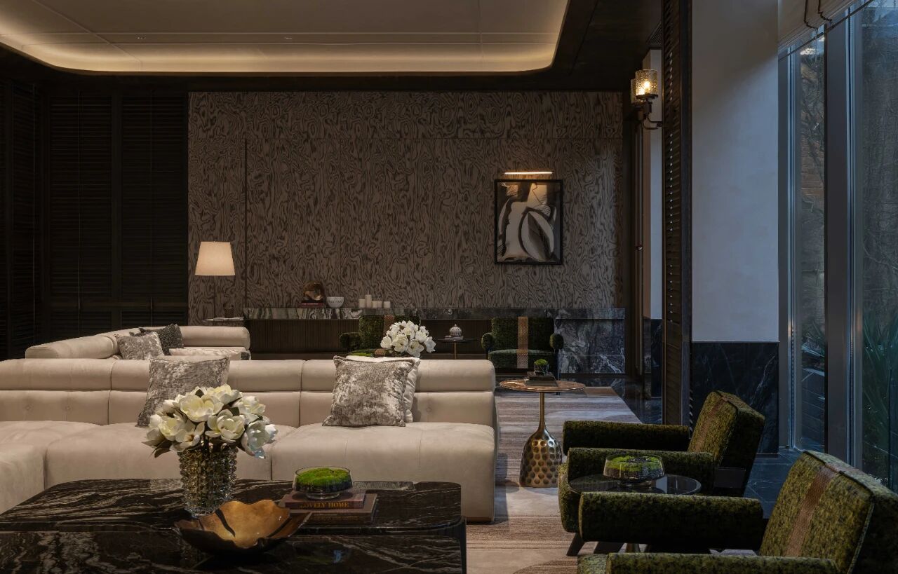 绿城·春风晴翠丨中国重庆丨重庆米修室内设计有限公司,深圳市蜜尔室内艺术设计有限公司-17