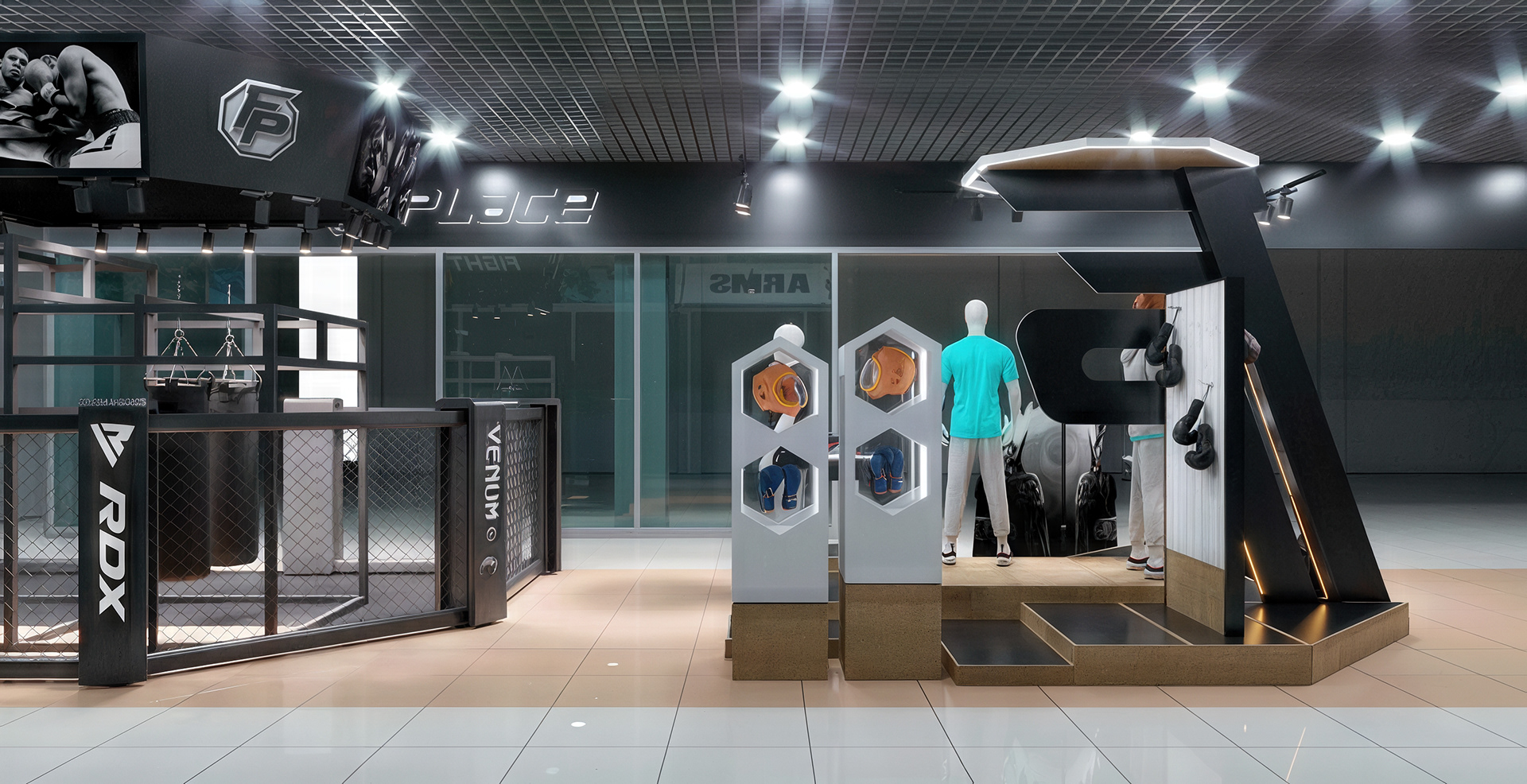 FIGHT PLACE  贸易岛（用于体育用品店）-4