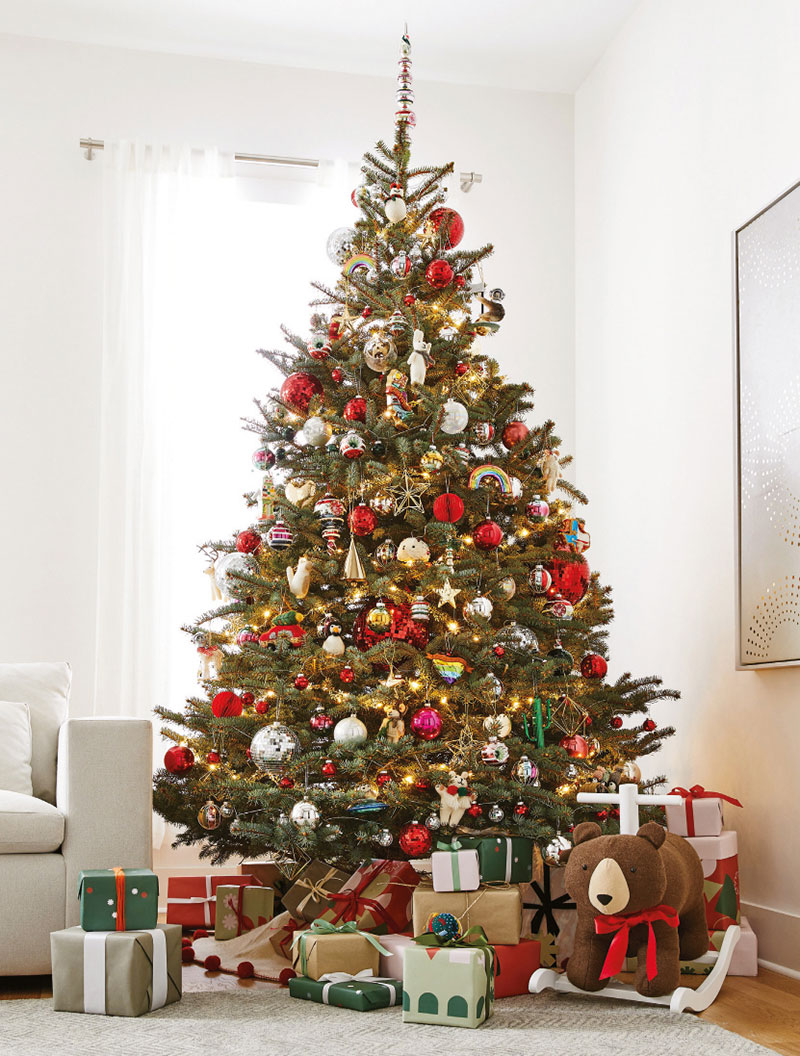 西 elm 现代圣诞装饰，引领节日家居新潮流-29