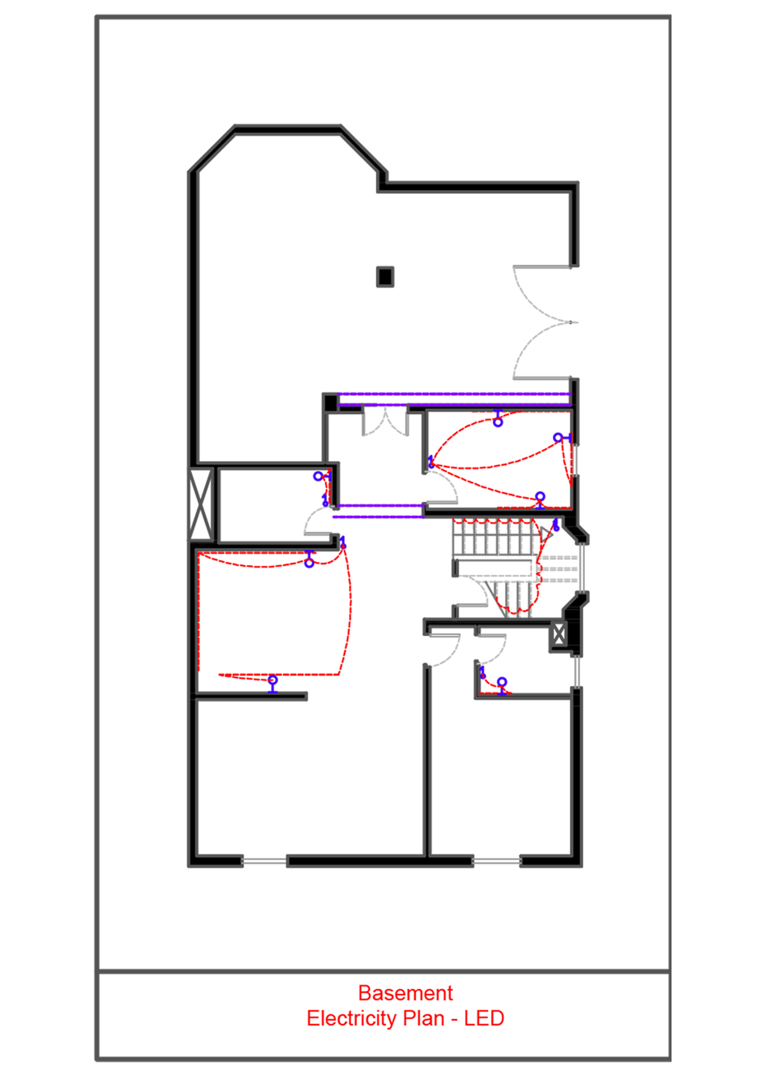 AutoCAD Work - Plans / 3 Storey Villa-19
