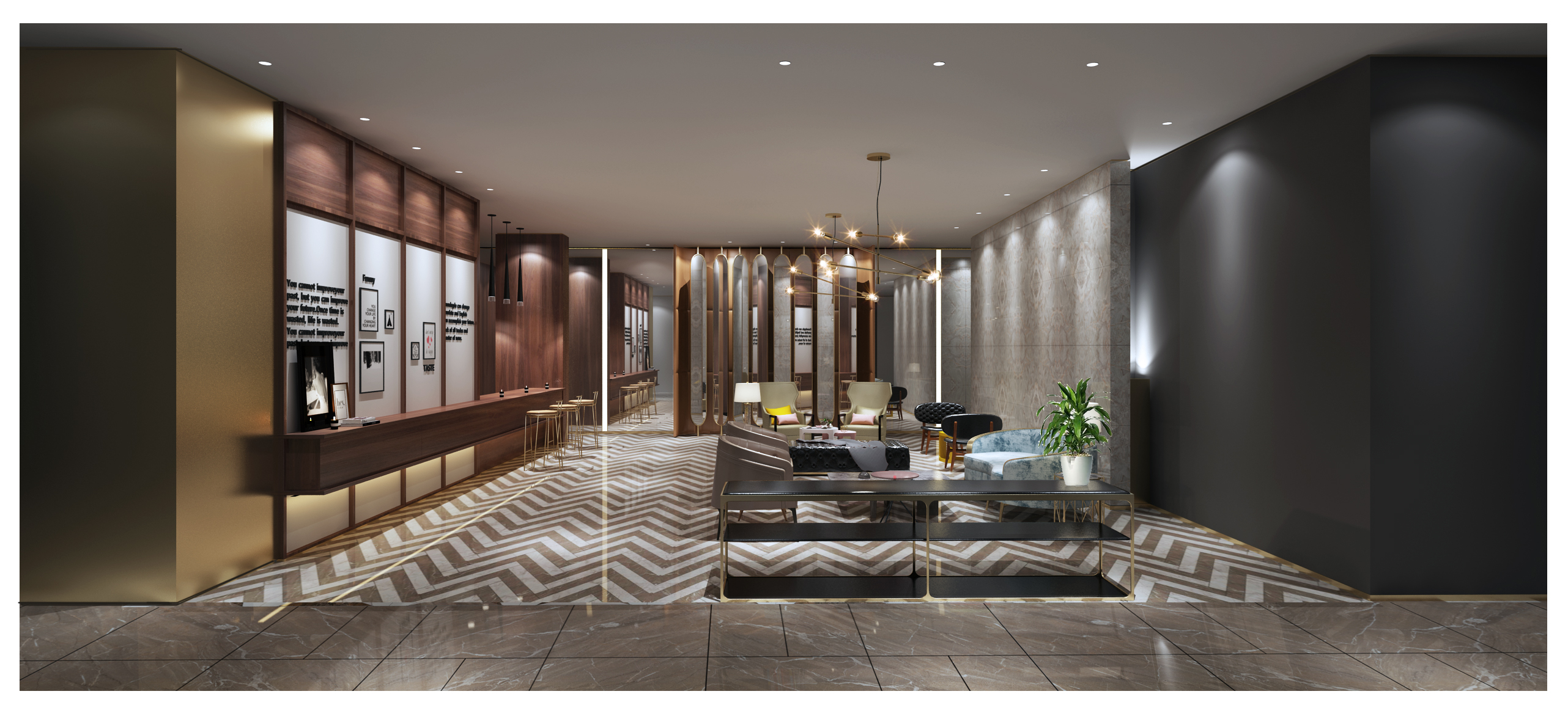 佛山宾利陶瓷展厅 | 现代简约设计展现品牌魅力-1