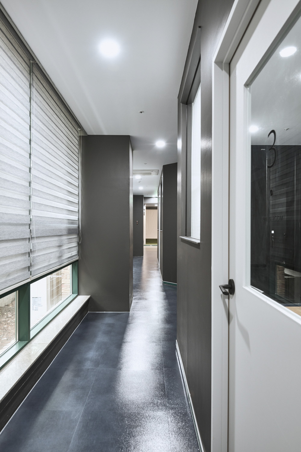 现代高级 250 平米室内高尔夫练习场设计-24