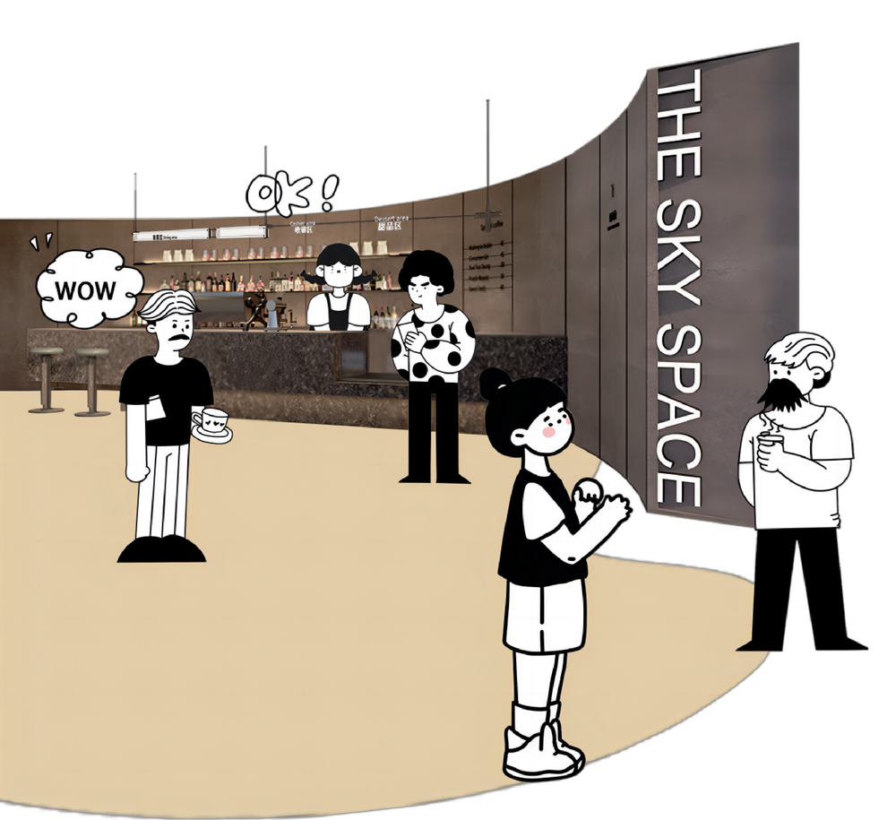 地建嘉信西安风华臻园咖啡吧丨中国西安丨DAS Lab-13