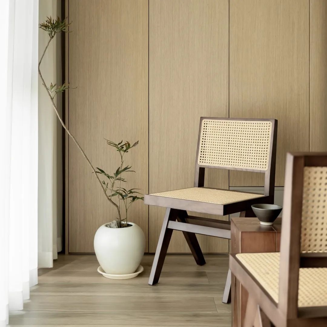 自然之居 · 奶油侘寂风格的宁静魅力丨淺尺住建-11