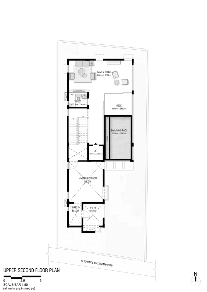 The Gully Home · 三层建筑中的垂直互联设计丨印度金奈丨ED+ Architecture-50