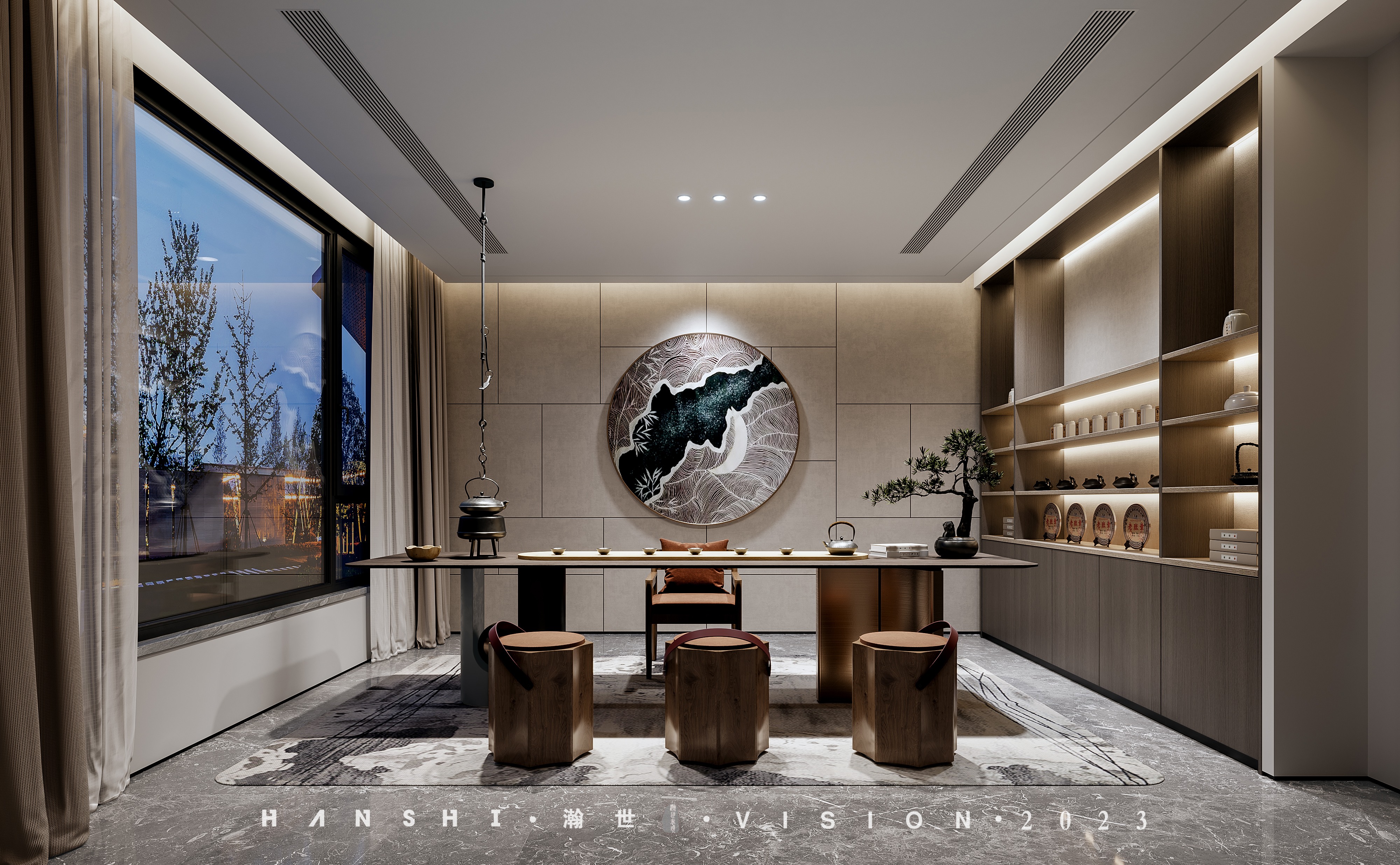 现代别墅-瀚世表现-9