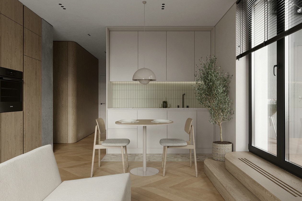 86㎡小空间公寓设计-5