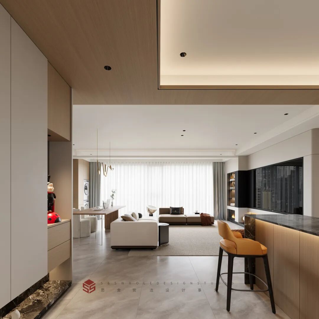 【实景】思舍全案|繁花光影与当代-40