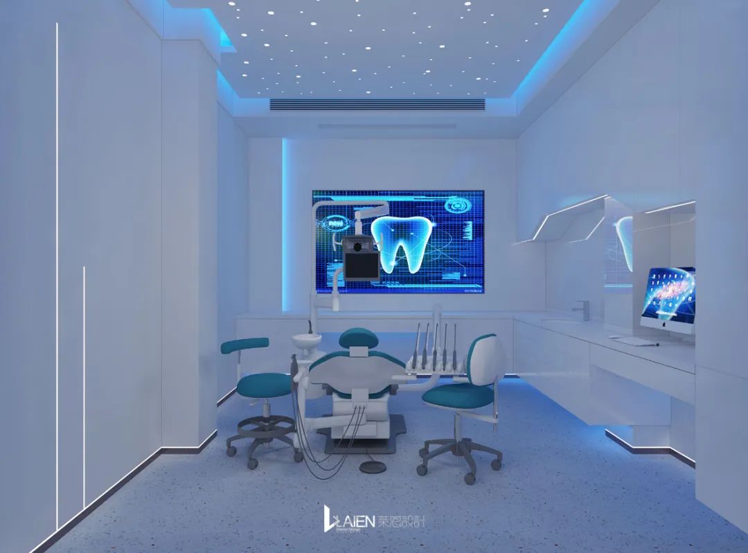 上海松江华尔康口腔 | 现代简约风格的口腔医疗空间设计-30