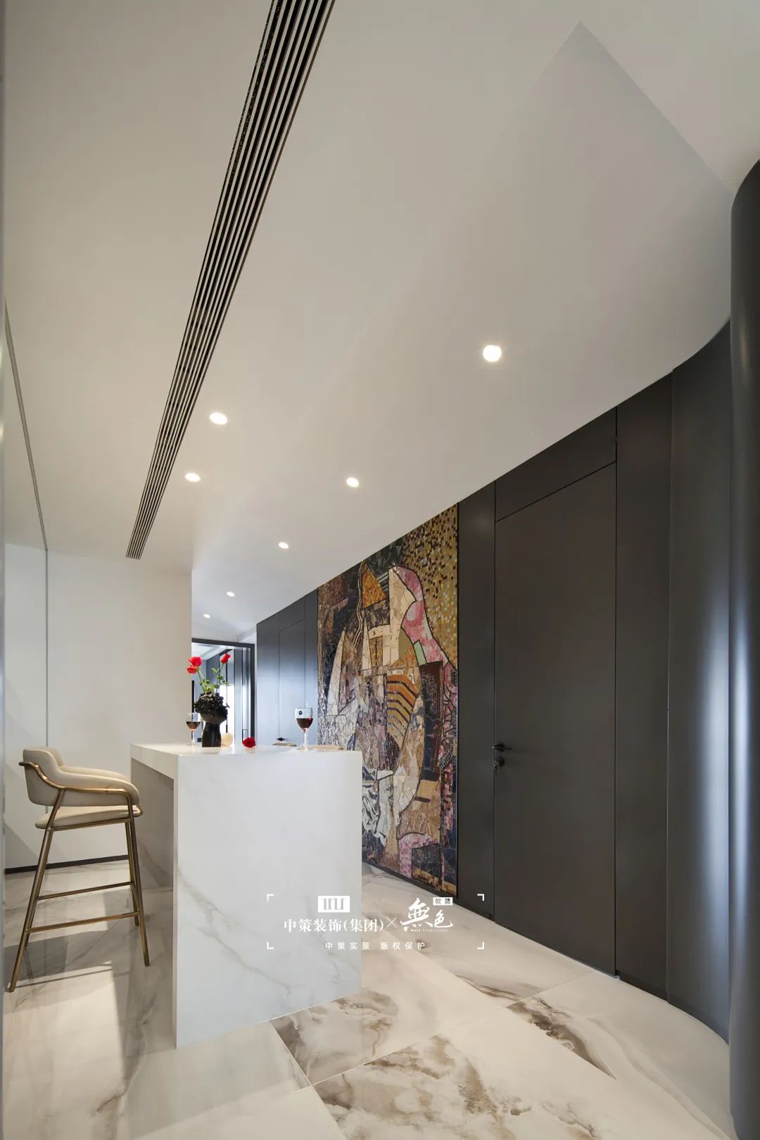 轻奢与古风 · 同款户型的个性解读丨中策装饰-27