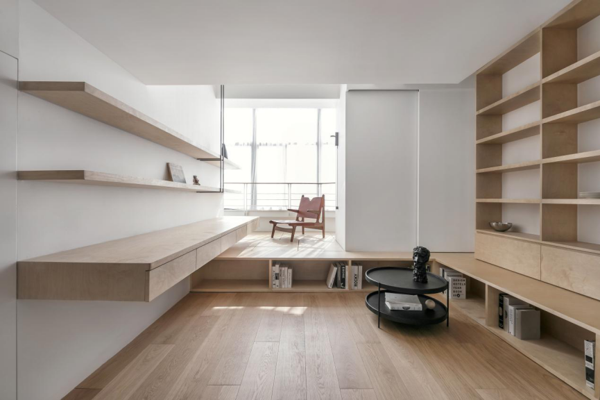 原木质小户型，功能与美感的平衡！-53