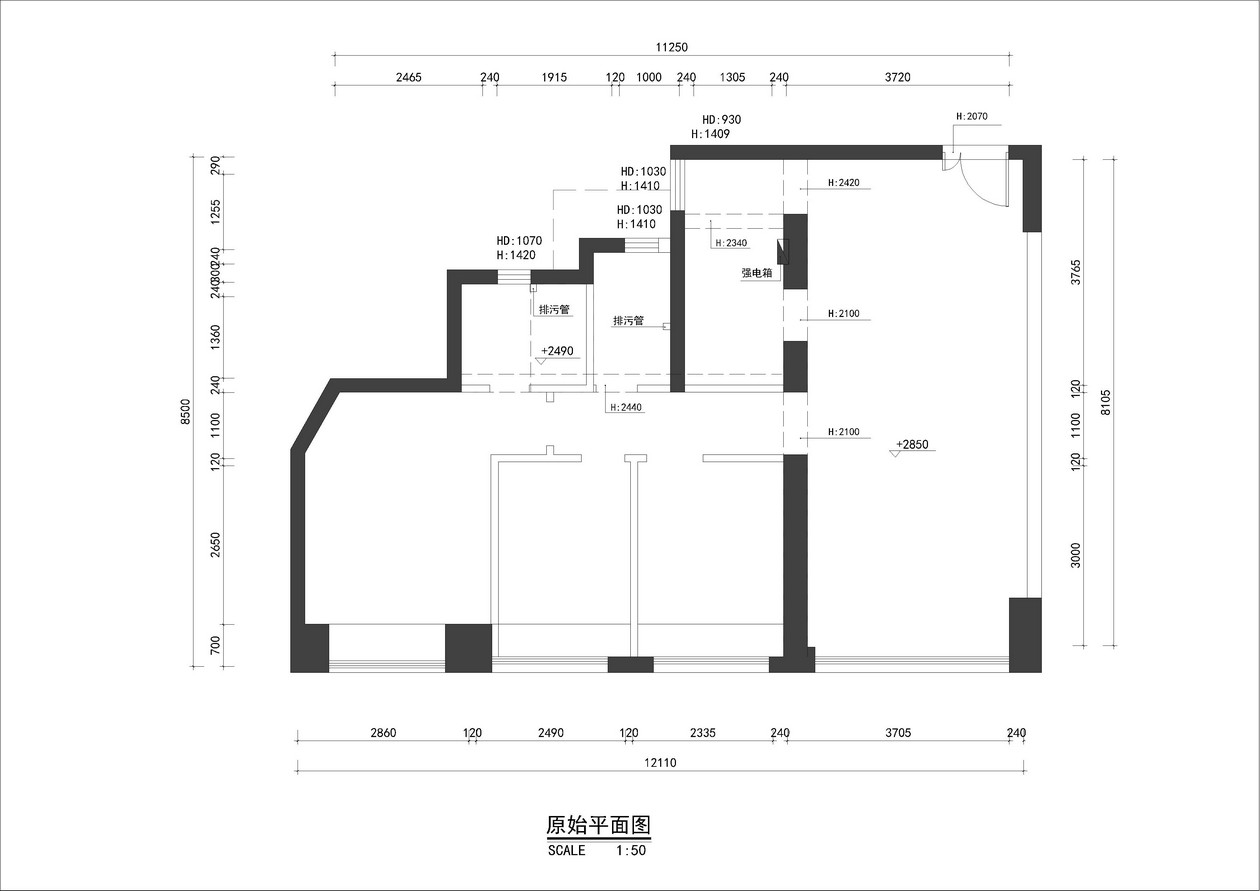 福田港丽豪园 80㎡混搭风-10