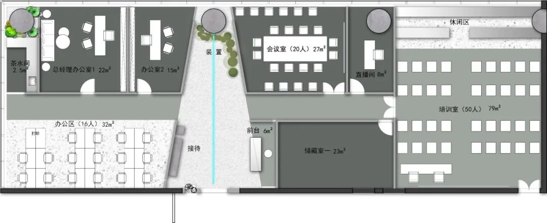 英树办公室设计丨中国武汉丨向生设计事务所-37